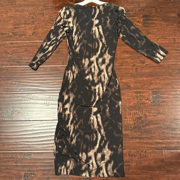 Worn once Just Cavalli leopard midi dress - Picture 5 of 5
